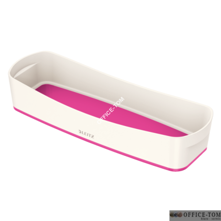 Organizer MyBOX podłużny biało-różowy Leitz
