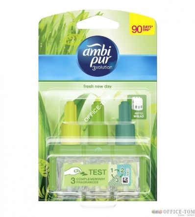 Wkłady do odświeżacza powietrza 3volution Ambi Pur 3volution Fresh New Day Wkład 20ml
