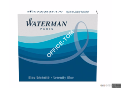 Naboje WATERMAN niebieski floryda  International (6 Szt.)
