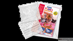 Forma do ornamentów, Crocodile and Calf leather FIMO