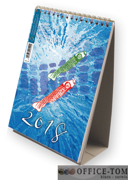 Kalendarz ze spiralą pionowy A5 T-101-3-10 Michalczyk i Prokop