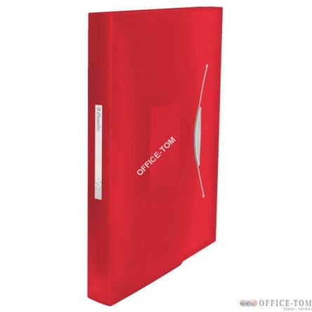 Teczka z przegródkami ESSELTE Vivida, czerwony