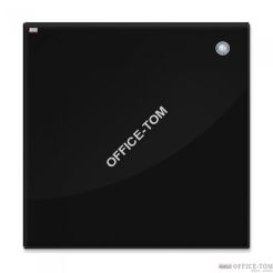 Tablica szklana magnetyczna 80x60 cm niebieska 2x3