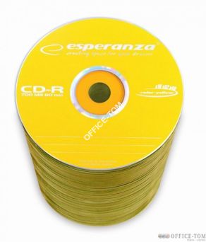 CD-R ESPERANZA Multicolor Folia 100szt