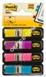 Zakładki indeksujące Post-it® 683-4AB , 4 kolory neonowe po 35szt , 12mm x 43 mm 3M - 2