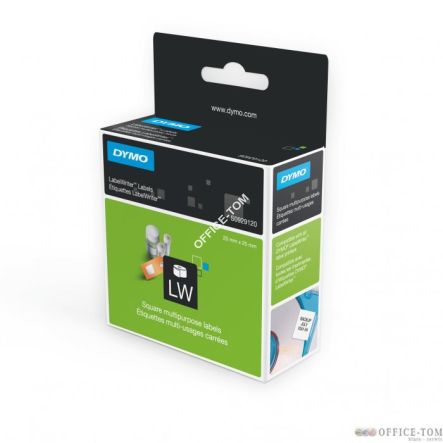 Etykiety DYMO MULTI 25x25 biały S0929120