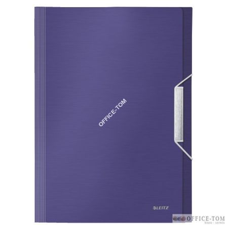 Teczka z przegródkami Leitz Style 250 kartek A4 Tytanowy błękit