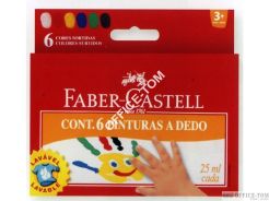 Farby Do Malowania Palcami 6 X 25Ml