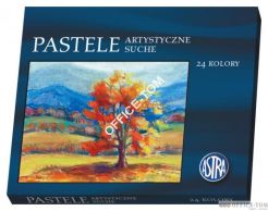Kredki ASTRA pastele suche 24 KOL. SP-24