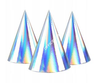 Czapeczki opalizujące papierowe( 3szt. ), Arpex