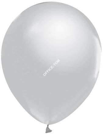 Balony Beauty&Charm, metaliki srebrne 12', 50 szt., Godan