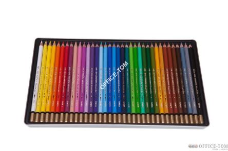 Kredki MONDELUZY 36k akwarelowe opakowanie metalowe  3725-36 KOH-I-NOOR