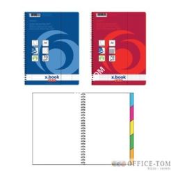 Kołonotatnik HERLITZ na spiralii 100 A4KR REG.X-BOOK