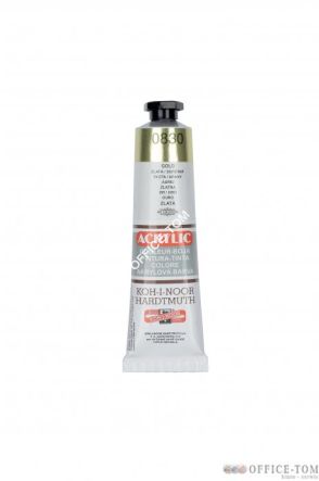 Farba akrylowa ACRYLIC 40ml złota KOH-I-NOOR
