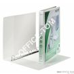 Segregator ofertowy LEITZ Panorama standard, A4+, 4DR/20, grzbiet 37 mm, biały - 3