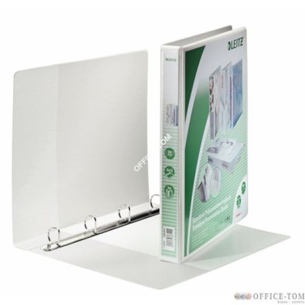 Segregator ofertowy LEITZ Panorama standard, A4+, 4DR/20, grzbiet 37 mm, biały