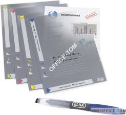 Ofertówka ELBA Optimum ze zmywalnym pisakiem