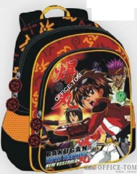 Plecak szkolny wycieczkowy 12,5\"  BAKUGAN ST.MAJEWSKI