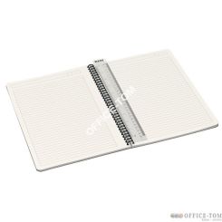 Kołonotatnik Office Card A4, w linie, czerwony 46480025 Leitz