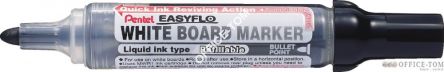 Marker do tablic PENTEL EASYFLO okrągła cienka końcówka, dł.linii 950 m, płynny tusz - możliwość napełniania Czarny
