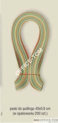Paski do quillingu 40x0.8cm  (200) CORMORAN *7610