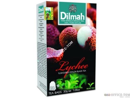 Herbata DILMAH AROMAT BRZOSKW&LYCHE 20T 85047