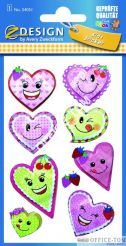 Naklejki AVERY ZWECKFORM Z-Design Kids 3D Serca