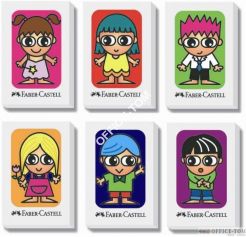 Gumka Fancy Friends Różne Motywy Faber-Castell