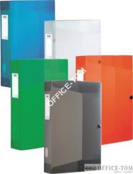 Teczka z szerokim grzbietem zamykana na klips HAWAI 6 cm Mix