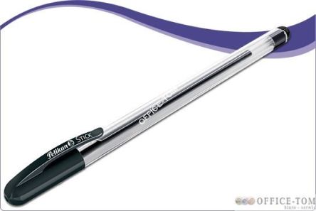 Długopis STICK K86 czarny (50) PELIKAN