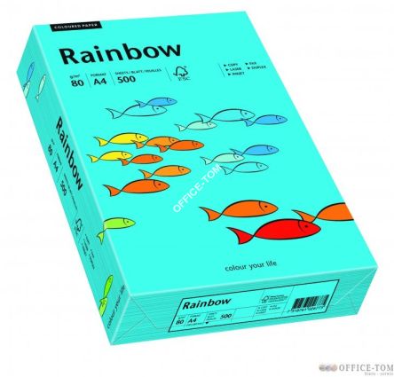 Papier xero kolorowy Rainbow niebieski 87