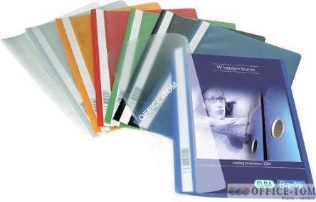 Skoroszyt PP A4 z wąsami STANDARD niebieski 100550196 BANTEX