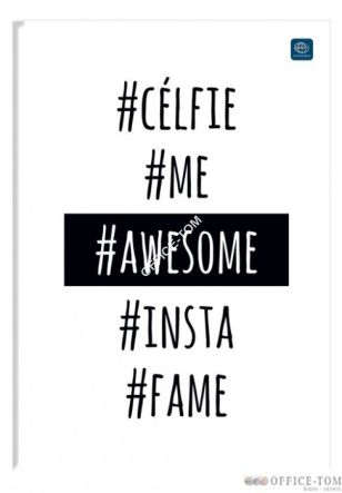 Brulion A4 96 kratka INTERDRUK