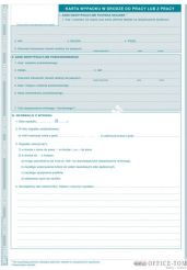 Karta wypadku MICHALCZYK I PROKOP A4 40 kartek