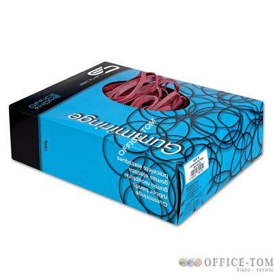Gumki recepturki  E&D PLASTIC czerwone średnica 130mm /4mm 1kg karton