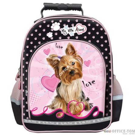 Plecak szkolny 15\'\' - PIES - MY LITTLE FRIEND  ST.MAJEWSKI