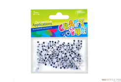 Ozdoba Dekoracyjna Oczy 5Mm CRAFT WITH FUN