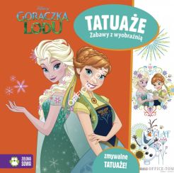Książka Gorączka Lodu. Tatuaże. Disney Zielona Sowa