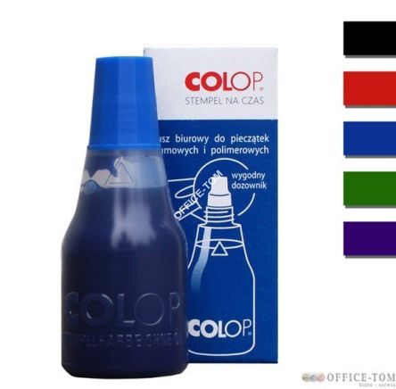 Tusz 25ml.zielony COLOP