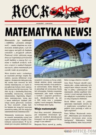 Brulion w twardej oprawie A5, 80k., krata, matematyka  Unipap