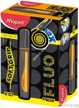 Zakreślacz Fluo peps max pomarańczowy Maped