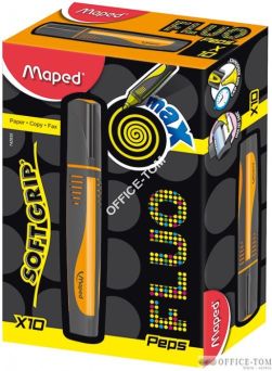 Zakreślacz Fluo peps max pomarańczowy Maped