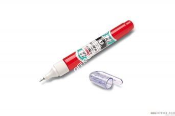 Korektor PENTEL w okrągłym piórze, metalowa końcówka, 7 ml
