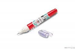 Korektor PENTEL w okrągłym piórze, metalowa końcówka, 7 ml