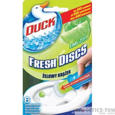 TOILET DUCK 36ml FR.D.krążek ŻELOWY-LIME 607198