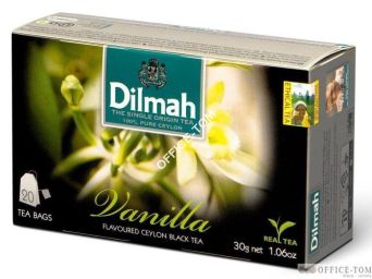 Herbata DILMAH AROMAT WANILII 20T 85045 czarna DM713400