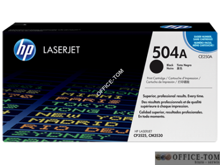 Toner HP 504A (CE250A) czarny 5000str