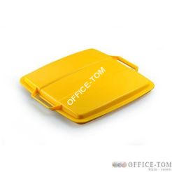 DURABLE DURABIN LID 90 pokrywa do pojemnika 90 l, żółta