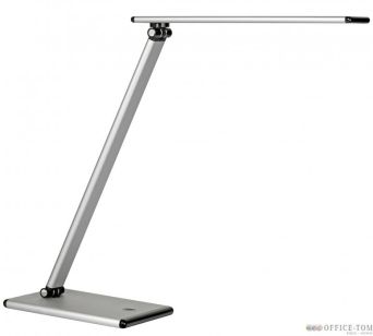 Lampa biurkowa UNILUX TERRA LED. SREBRNA