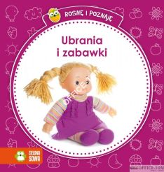 Książka Ubrania i zabawki Zielona Sowa